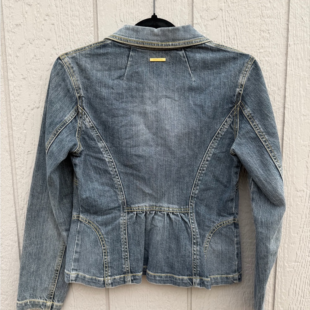 Daisy Fuentes Blue Denim Jean Jacket - Picture 5 of 5